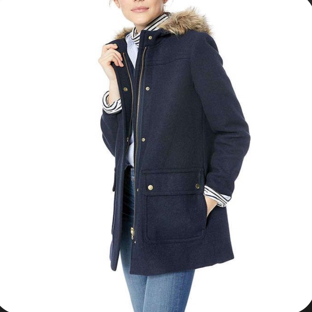 J crew vail parka